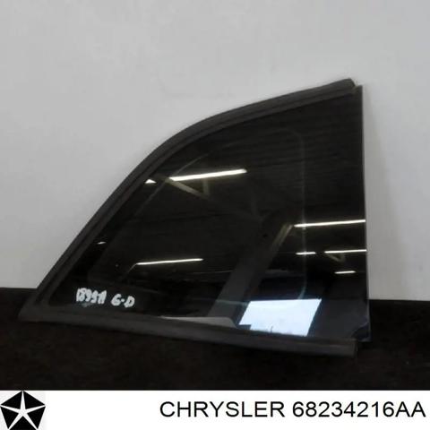 Скло кузова/багажного відсіку, праве 68234216AA CHRYSLER