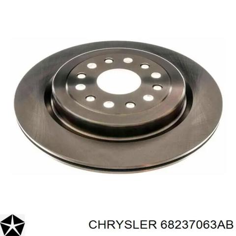 Диск переднього гальма 68237063AB CHRYSLER