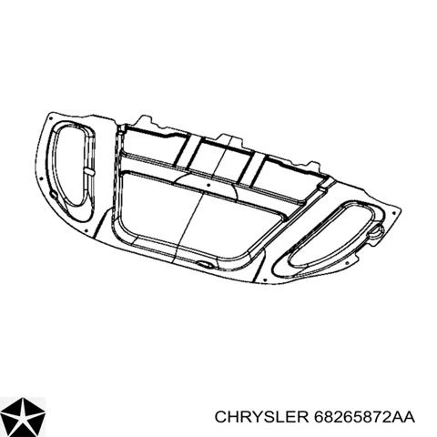 Ізоляція моторного відсіку 68265872AA CHRYSLER