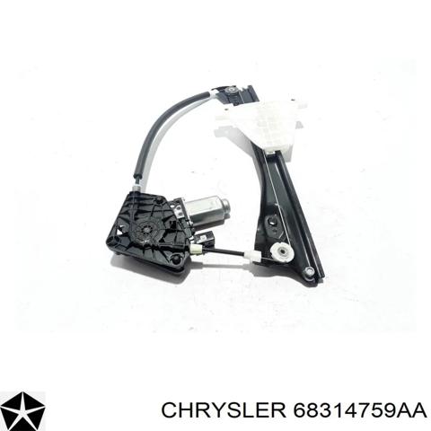 Механізм стеклопод'емника двері задньої, лівої 68314759AA CHRYSLER