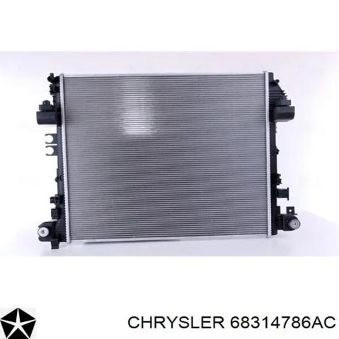 Підвіска радіатора 68314786AC CHRYSLER