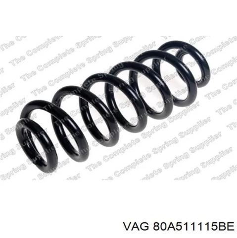 Пружина задня 80A511115BE VAG
