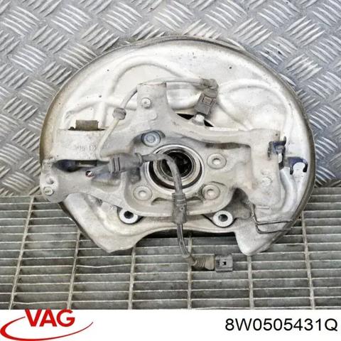 Цапфа - поворотний кулак задній, лівий 8W0505431Q VAG