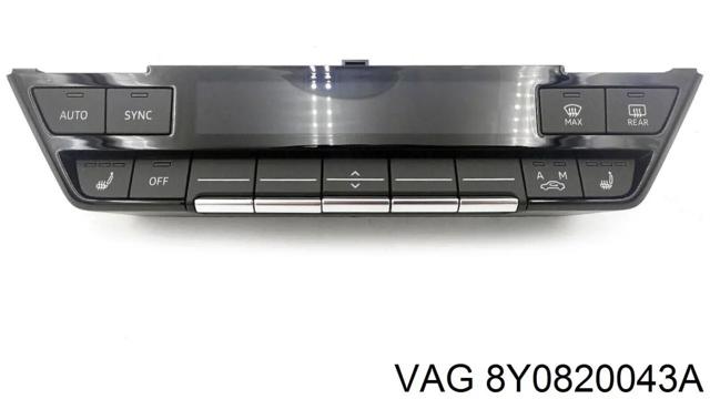 Апаратура регулювання контролю кондиціонування повітря 8Y0820043A VAG