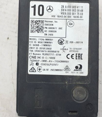 Радарний датчик дистанції A0009054111 MERCEDES