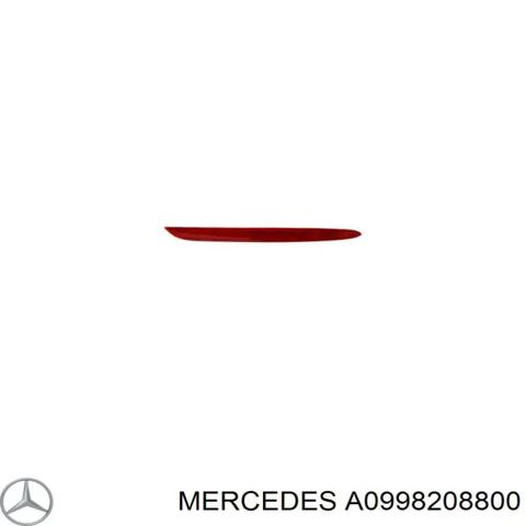 Правий катафот заднього бампера A0998208800 MERCEDES