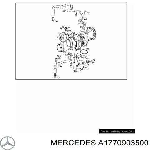 Турбіна A1770903500 MERCEDES