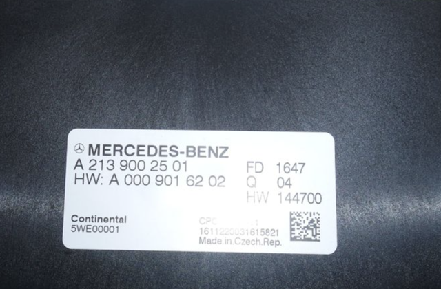 ЕБУ АКПП A2139002501 MERCEDES