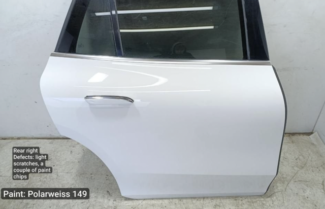 Двері задні в зборі A2967302800 MERCEDES