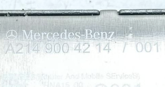 Підсилювач звуку аудіосистеми A2979009821 MERCEDES