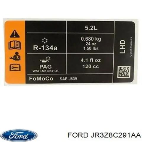 Накладка верхня передній панелі / супорта радіатора JR3Z8C291AA FORD