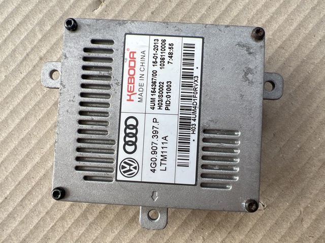Блок розпалювання, ксенон 4G0907397P VAG