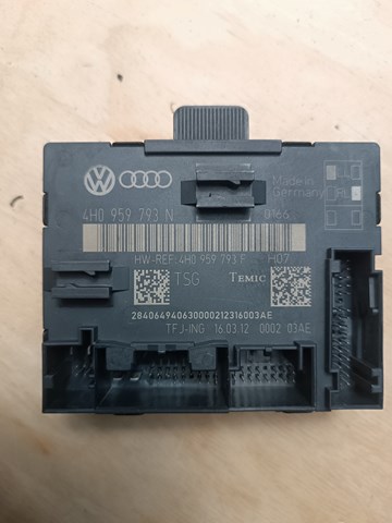 Блок комфорту передніх дверей 4H0959793ACZ09 VAG