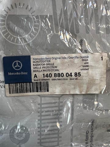 Облицювання радіатора A1408800485 MERCEDES