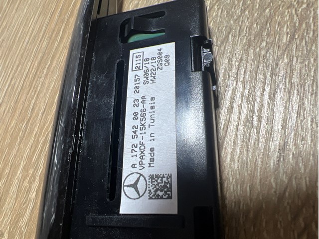 Дисплей парктроніка A1725420023 MERCEDES