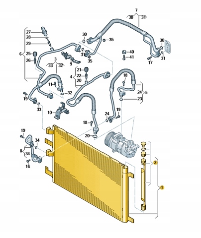Конденсатор 8V0816411A VAG