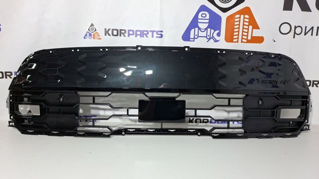 Решітка переднього бампера, центральна 86530AO070AHV HYUNDAI