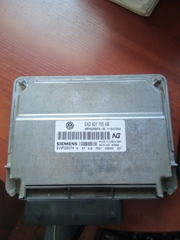 Управління включенням КОМ 0AD927755AB VAG