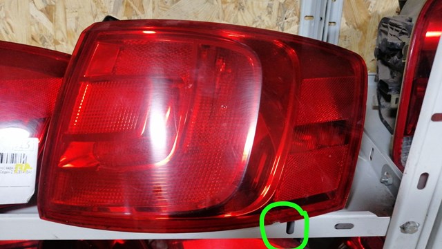 Ліхтар задній правий, зовнішній 5C6945096 VAG