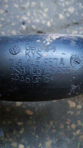Шланг/патрубок интеркуллера 7L6145955C VAG