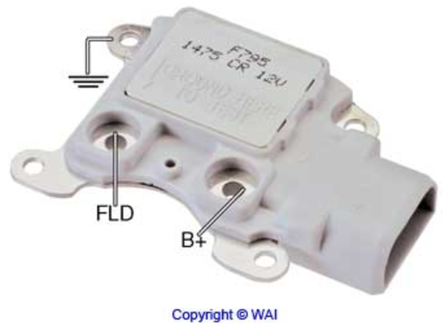 Реле регулятор генератора F795 WAI