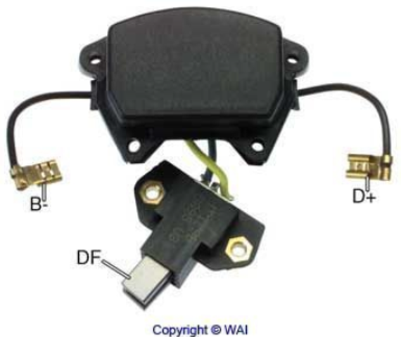 Реле зарядки генератора IP129B WAI