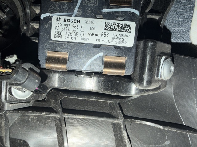 Датчик контролю мертвої зони, задній 3Q0907566K VAG