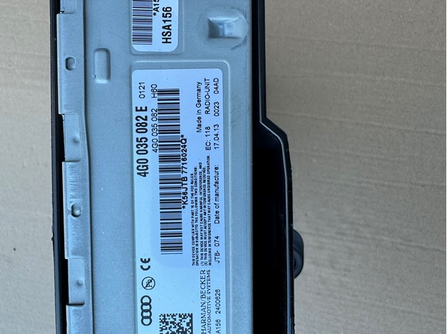 Магнітола 4G0035082E VAG