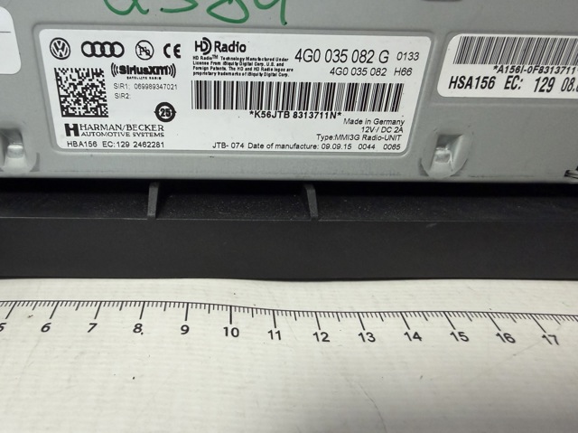 Магнітола 4G0035082G VAG