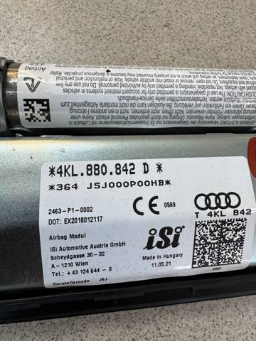 Подушка безпеки (AIRBAG) пасажирська, захисту колін 4KL880842D VAG