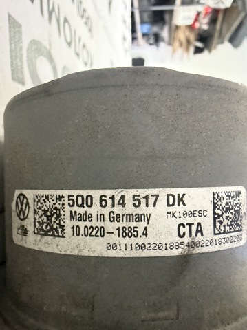 Блок керування АБС (ABS) 5Q0614517DKBEF VAG
