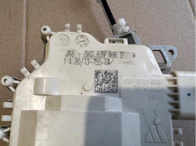 Замок задньої дверї, правої 8K0839016D VAG