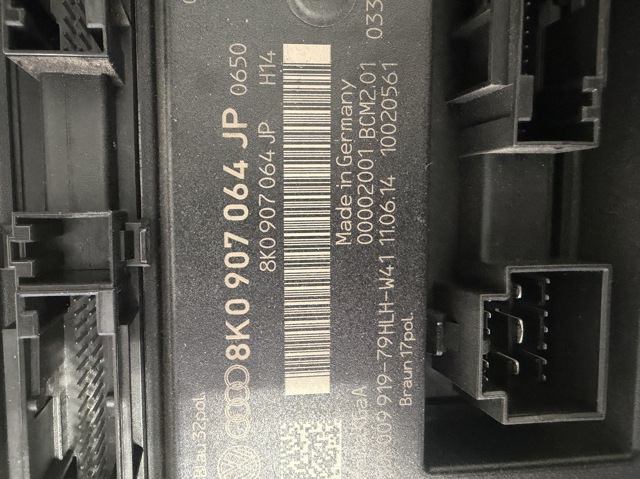 Блок управління комфорту 8K0907064JP VAG