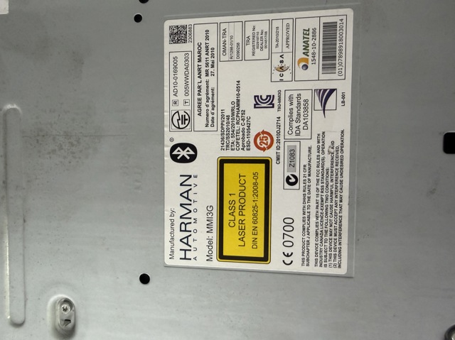 Магнітола 8R1035746F VAG
