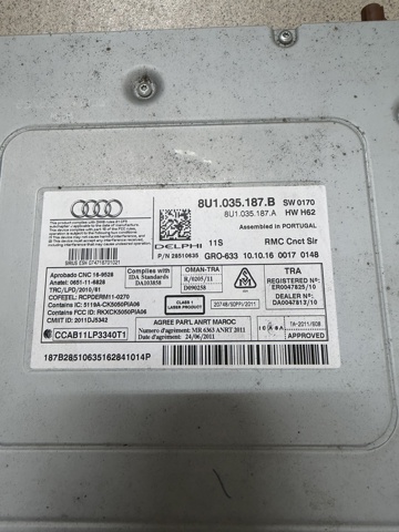 Магнітола 8U1035187A VAG