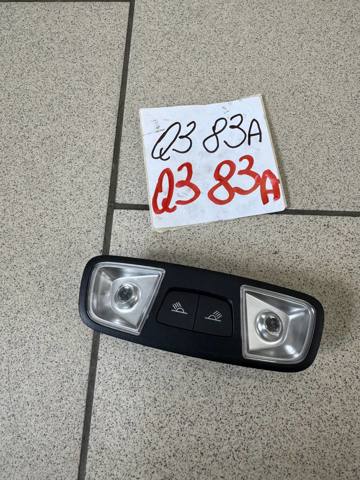 Плафон освітлення салона/кабіни, задній 8V0947111B6PS VAG