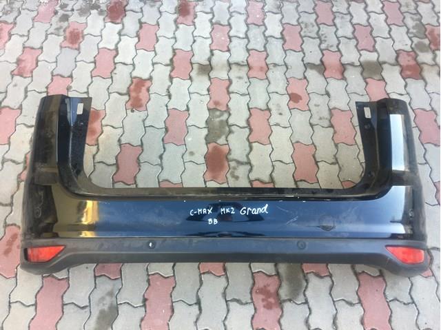 Бампер задний комплектний ford grand c max 11-16 рік сірий має подряпини під  фарбквання 1697977