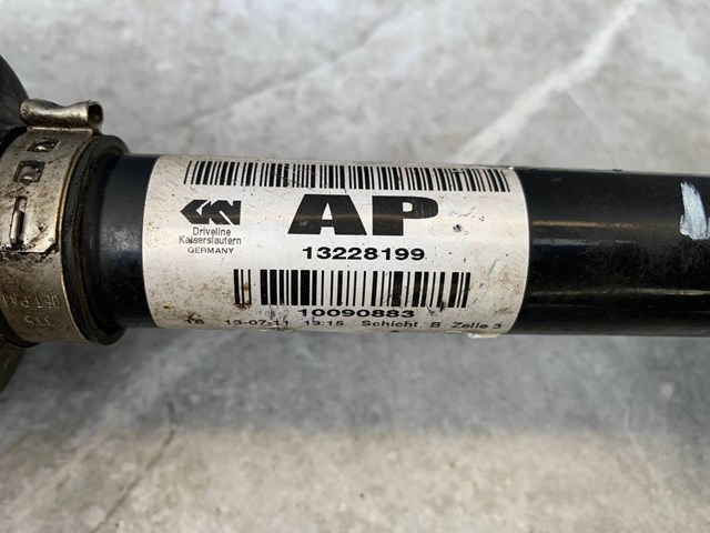 Піввісь (привід) передня Опель Зафіра 100