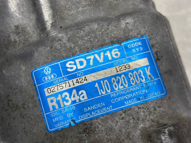 Компресор холодоагенту 1J0820803A VAG