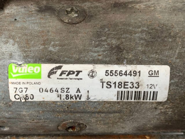 Стартер двигуна 55564491 OPEL