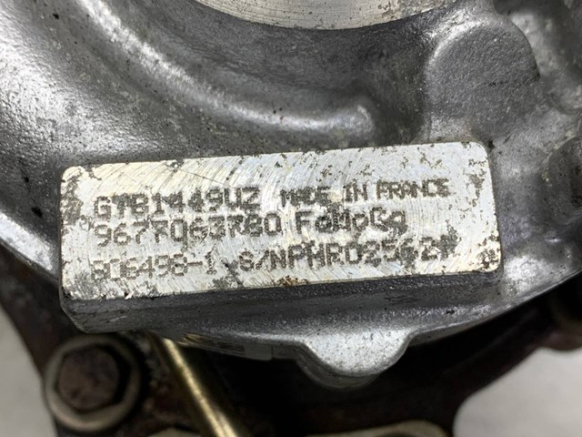 Турбонаддув 9677063780 FORD
