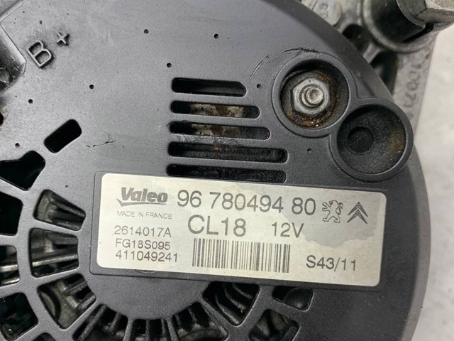 Генератор автомобільний 9678049480 PEUGEOT