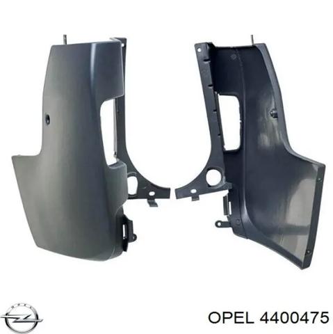 Кут бампера заднього лівий 4400475 OPEL