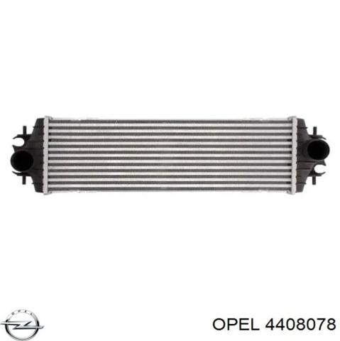 Радіатор интеркуллера 4408078 OPEL