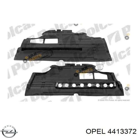 Захист моторного відсіку 4413372 OPEL