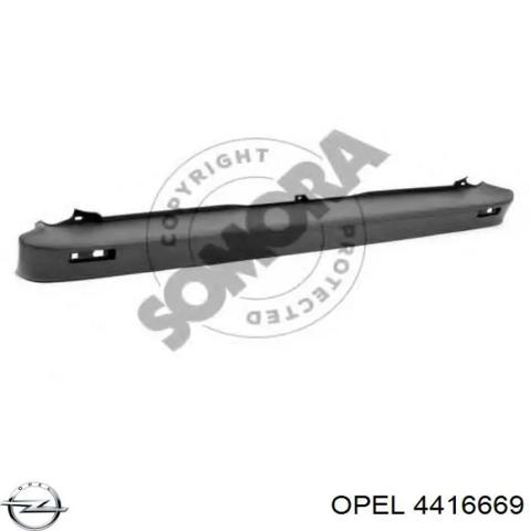 Бампер задній, центральна частина 4416669 OPEL