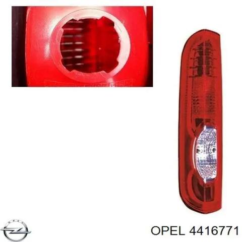 Задня ліва фара 4416771 OPEL