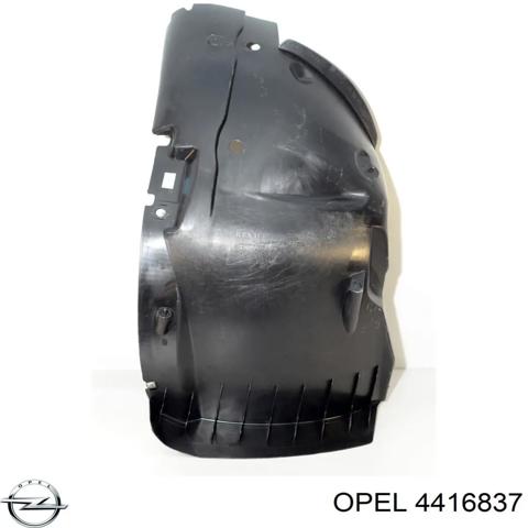 Підкрилок переднього крила, правий передній 4416837 OPEL