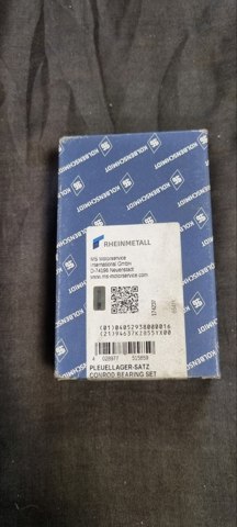 Вкладиші коленвала, шатунні, комплект, 2-й ремонт (+0,50) 77752620 KOLBENSCHMIDT