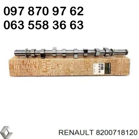 Розподільчий вал двигуна 8200718120 RENAULT